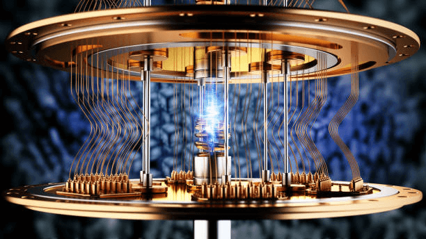 Quantum computing lattice structure